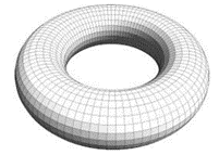 圆环体上的理想四边形网格.png